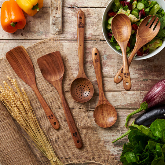 Wooden Spoons Set