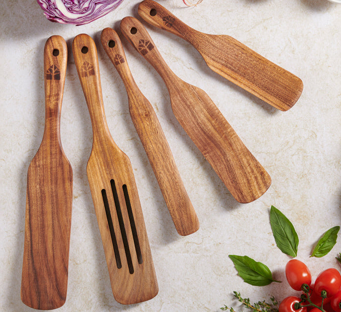 Wooden Spurtle Set of 5