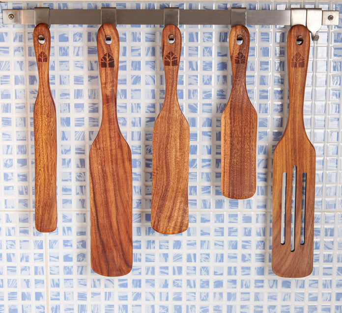 Wooden Spurtle Set of 5