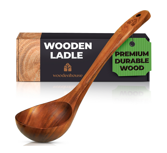 Wooden Ladle 12.4"