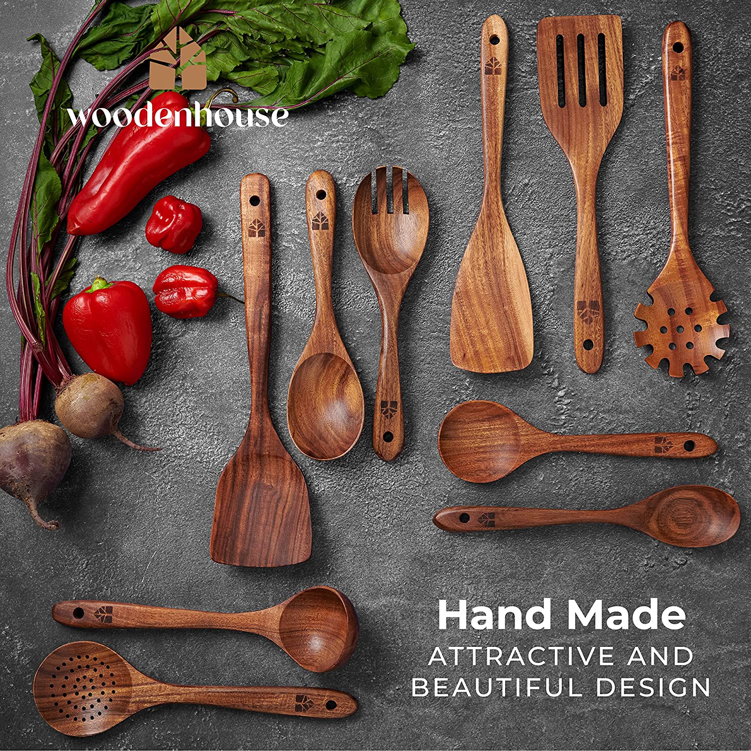 About Wooden Utensils - By Teak Wood